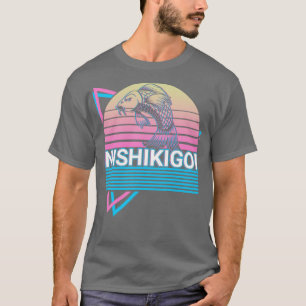 Camiseta Koi Fish Carp Nishikigoi Japão Retro Gift