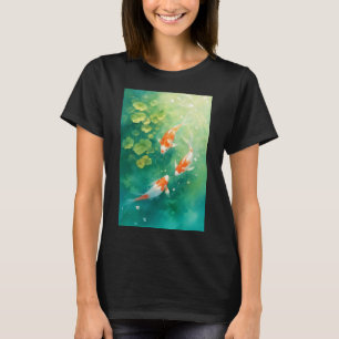Camiseta Koi Fish Harmony no Pond