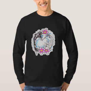 Camiseta Koi Fish In Love Yin E Yang