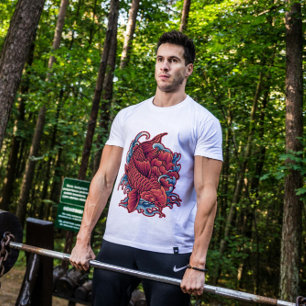 Camiseta Koi Fish Japonês
