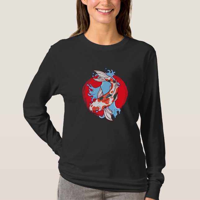 Camiseta Koi Fish Koi Pond Carp (Frente)