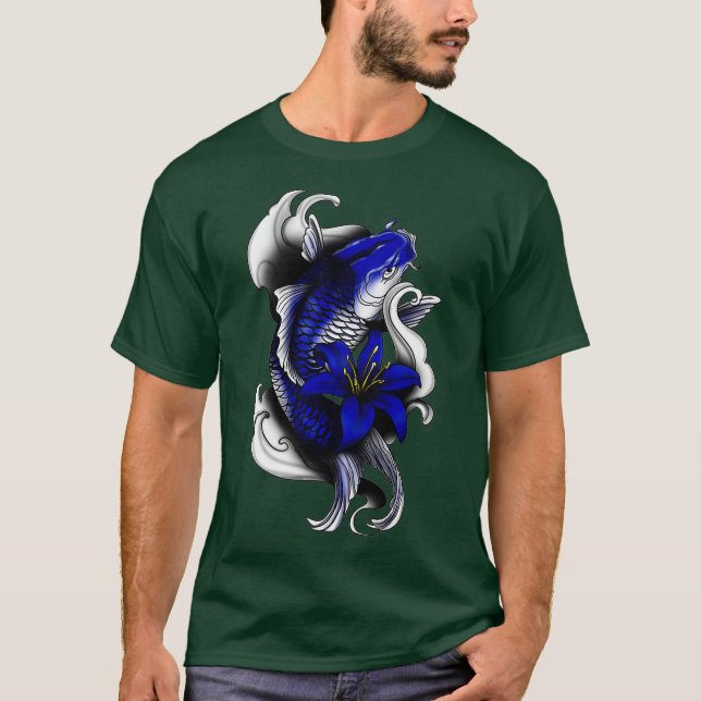 Camiseta Koi Fish Premium (Frente)