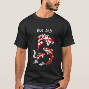 Camiseta Koi Fish Shirt for Men Pond Lover Tee Japonês