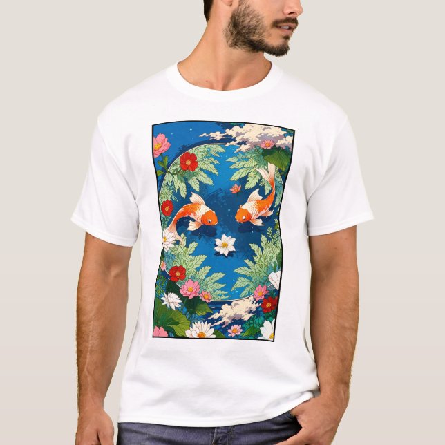 Camiseta Koi Fish T-Shirt (Frente)