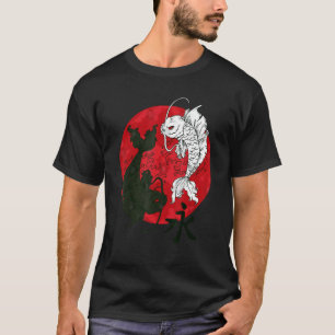 Camiseta Koi Fish Yin e Yang