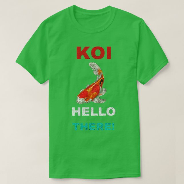 Camiseta Koi Hello Ali (Frente do Design)