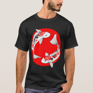 Camiseta koi japonês