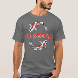 Camiseta Koi Keeper Fish Pond Carp Japan Japanese Art Asian