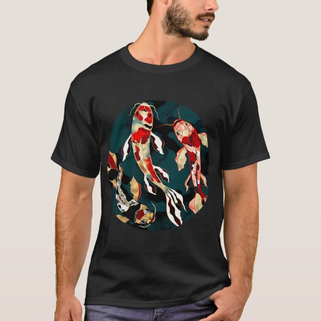 Camiseta Koi Metálico (Frente)