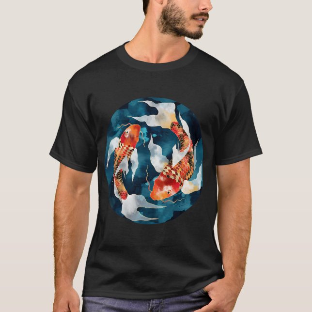 Camiseta Koi Metálico (Frente)
