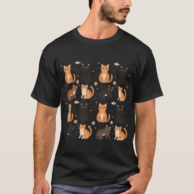 Camiseta koi vintage estilo de tatuagem tradicional (Frente)