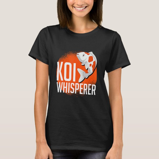 Camiseta Koi Whisperer Fish Pond (Frente)