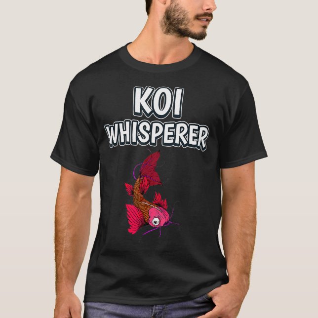 Camiseta Koi Whisperer Funny Fish Quote Kois (Frente)