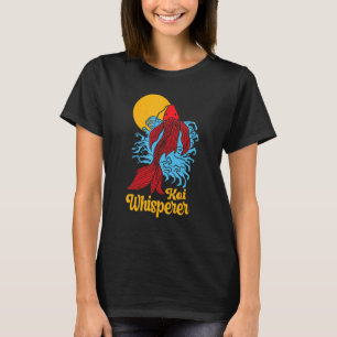 Camiseta Koi Whisperer Japan Koi Carp Nishikigoi Fish Lo