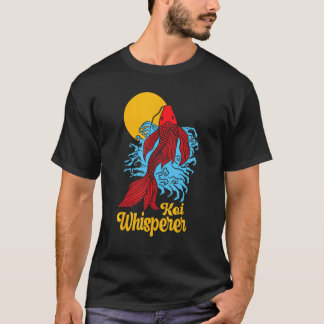Camiseta Koi Whisperer Japanese Koi Carp Nishikigoi Fish Lo