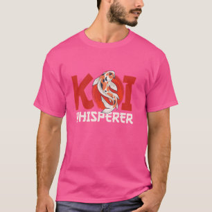 Camiseta Koi Whisperer - Peixe Japonês