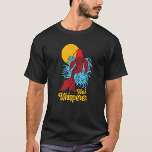 Camiseta Koi Whisperer Peixe Koi Japonês Nishikigoi