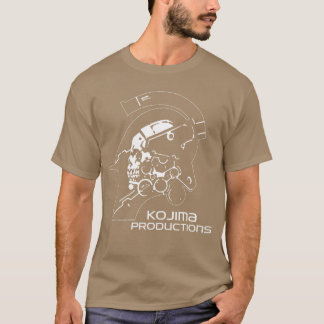 Camiseta Kojima Productions White Video Gaming Merch friend