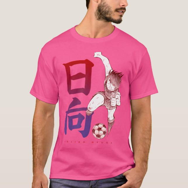 Camiseta Kojiro Hyuga (Chute) (Frente)