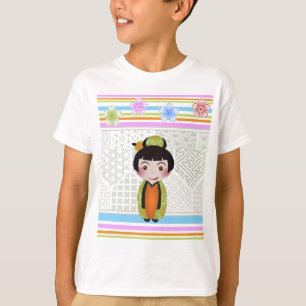 Camiseta kokeshi noshi