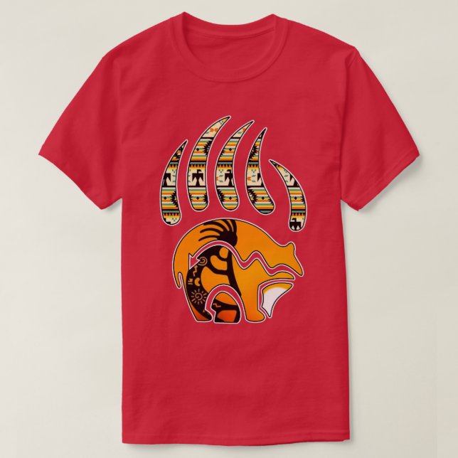 Camiseta Kokopelli americano nativo (Frente do Design)