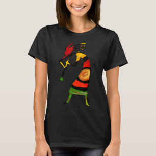 Camiseta kokopelli Art Nativo Americano 6