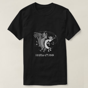 Camiseta Kokopelli derruba Black Basic T