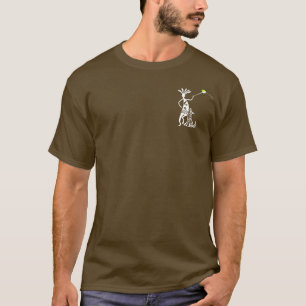 Camiseta Kokopelli e cão