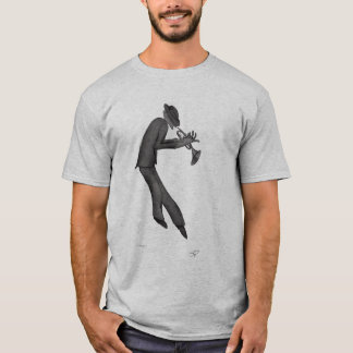 Camiseta Kokopelli joga a arte dos azuis