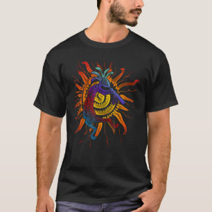 Camiseta Kokopelli Musican Joga Pela Diversão Sun 2 Fan