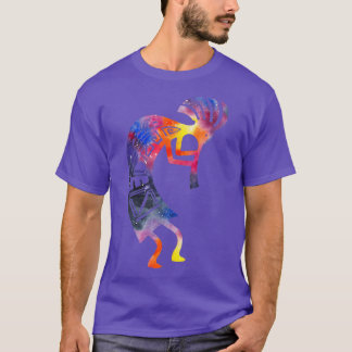 Camiseta Kokopelli Watercolor Nativo Americano