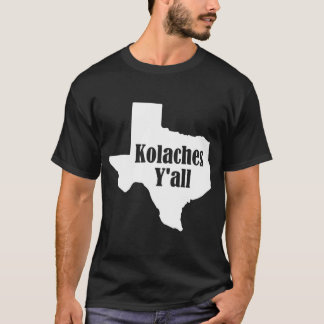 Camiseta Kolaches Yall Made in Texas por Tcheco Bakers