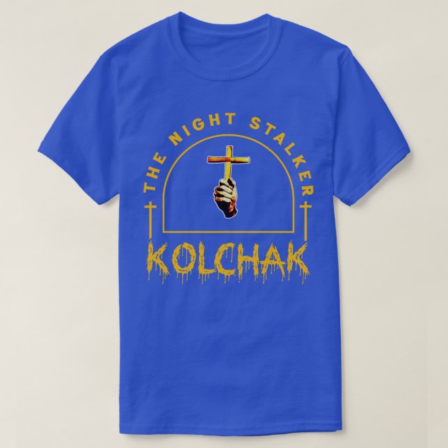 Camiseta Kolchak The Night Stalker Horror 70s Fan Design (Frente do Design)