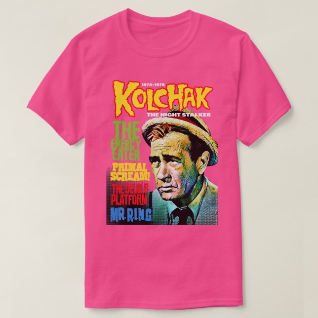 Camiseta Kolchak The Night Stalker style 4 do HomeStudio (Frente do Design)