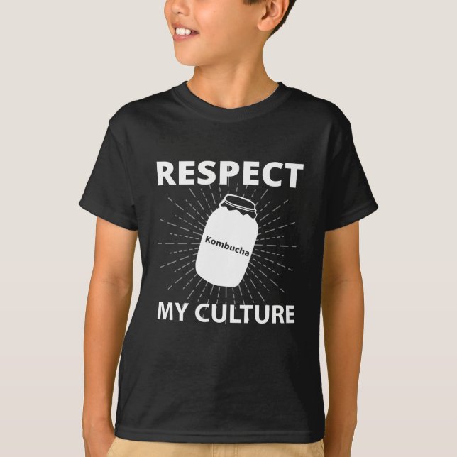 Camiseta Kombucha Respeita Minha Cultura (Frente)