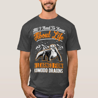 Camiseta Komodo Dragon Monitor Lizard 1