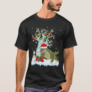 Camiseta Komodo Dragon Xmas Tree Lighting Komodo Dragon Chr