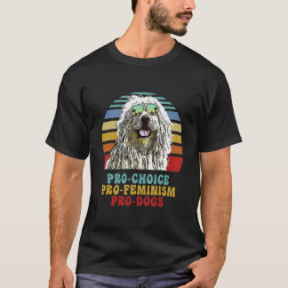 Camiseta Komondorok Pro Choice Pro Feminismo Cães Pro