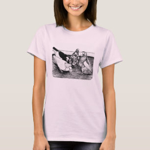 Camiseta Komorner Tumbler Pigeon Quartet