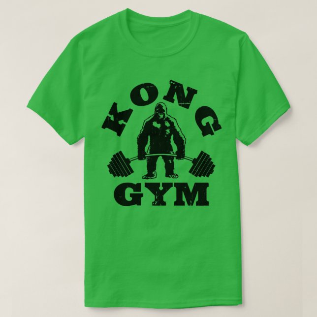 CAMISETA KONG GYM (Frente do Design)