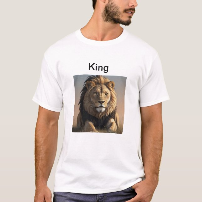 Camiseta König der Savanne (Frente)