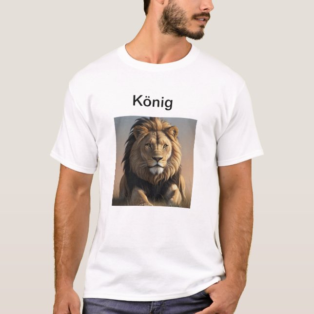 Camiseta König der Savanne (Frente)