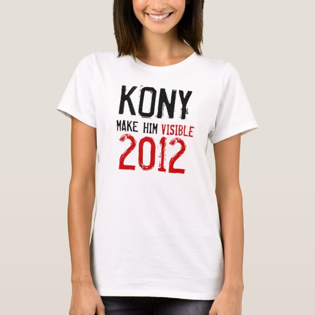 Camiseta Kony 2012 (Frente)