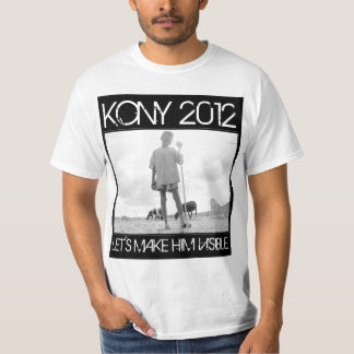 Camiseta KONY 2012 - Deixe-nos fazê-lo visível