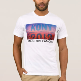 Camiseta KONY 2012 - Faça-o famoso