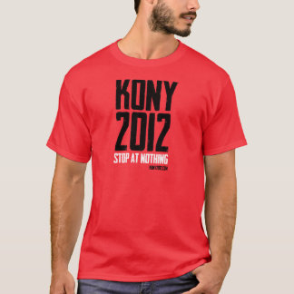 CAMISETA KONY 2012 - PARE EM NADA