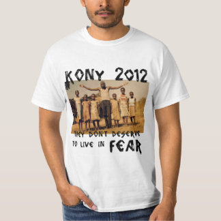 Camiseta KONY 2012 - Pare o medo