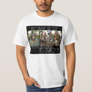 Camiseta KONY 2012 - Preto famoso