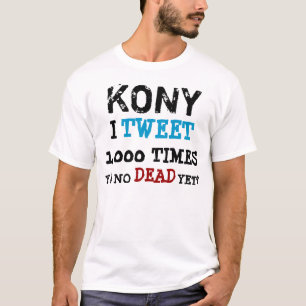 Camiseta Kony 2012 - y u nenhum morto