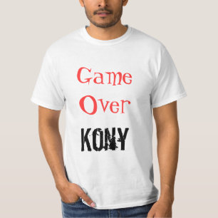 Camiseta Kony Game Over Kony T-shirt
